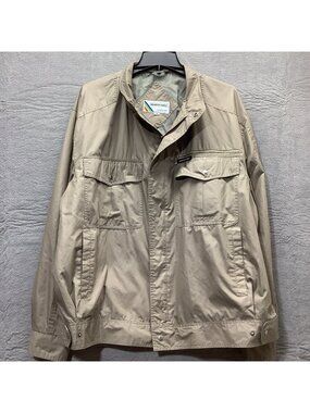 Members Only Jacket VINTAGE Mens XL Full Zip Pockets Hong Kong 1980s 1990s